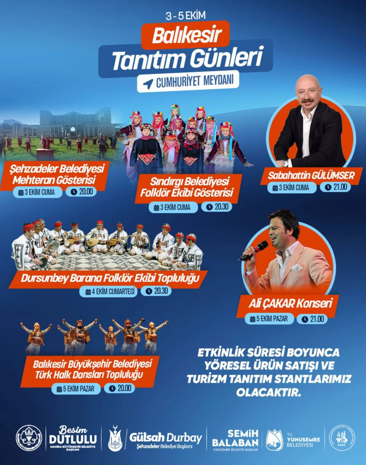 Balıkesir Tanıtım Günleri Başlıyor: Manisa’da 3 Günlük Kültür Şöleni