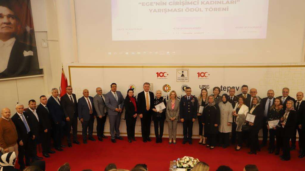 Ege'nin Girişimci Kadınları Yarışmasının  Kazananları Ödüllerini Aldı