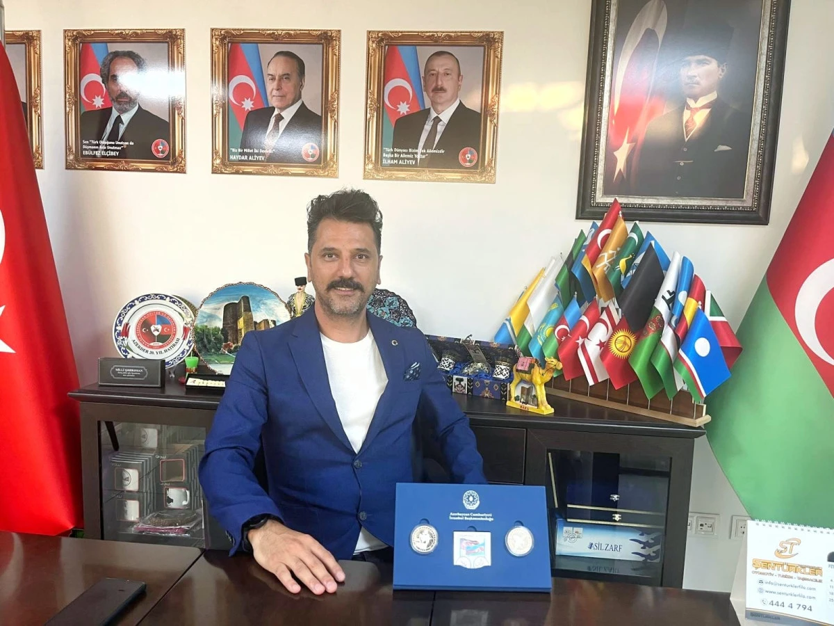 Karabağ'ın Zaferini Simgeleyen &Ouml;zel Hediye Manisa'da