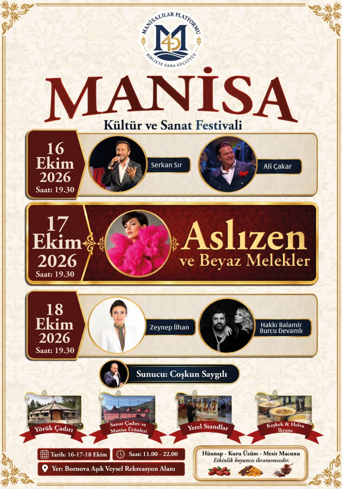 Manisa&rsquo;nın k&uuml;lt&uuml;r&uuml; İzmir&rsquo;de buluşuyor: Festivale davet