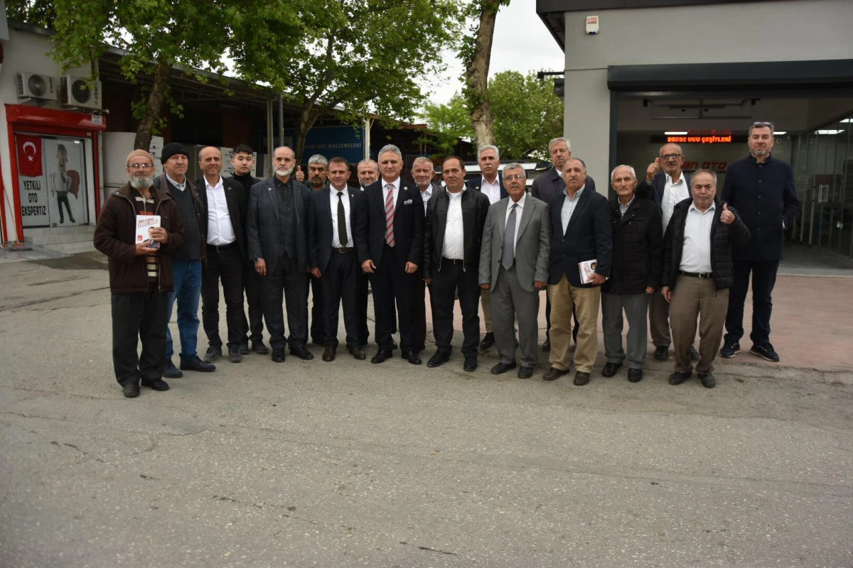Saadet Partisi Heyeti Küçük Sanayi Sitesi Esnafını Dinledi