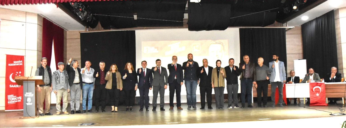 Saadet Partisi Yunusemre’de Harun Keskin Güven Tazeledi