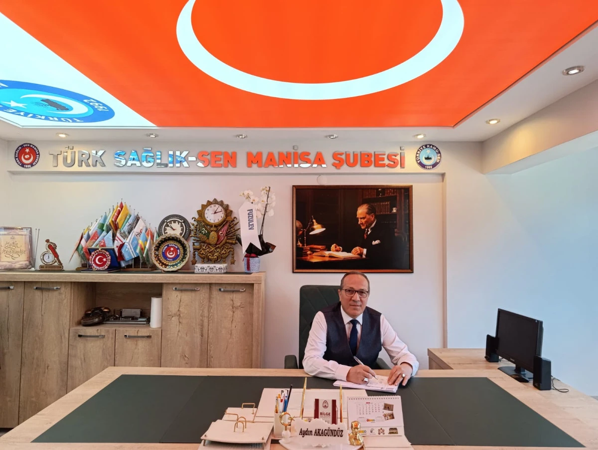 T&uuml;rkiye Kamu-Sen ve T&uuml;rk Sağlık-Sen Manisa Şube Başkanı Aydın Akag&uuml;nd&uuml;z: &ldquo;&Ccedil;alışanların Can G&uuml;venliği Sağlanmalı&rdquo;