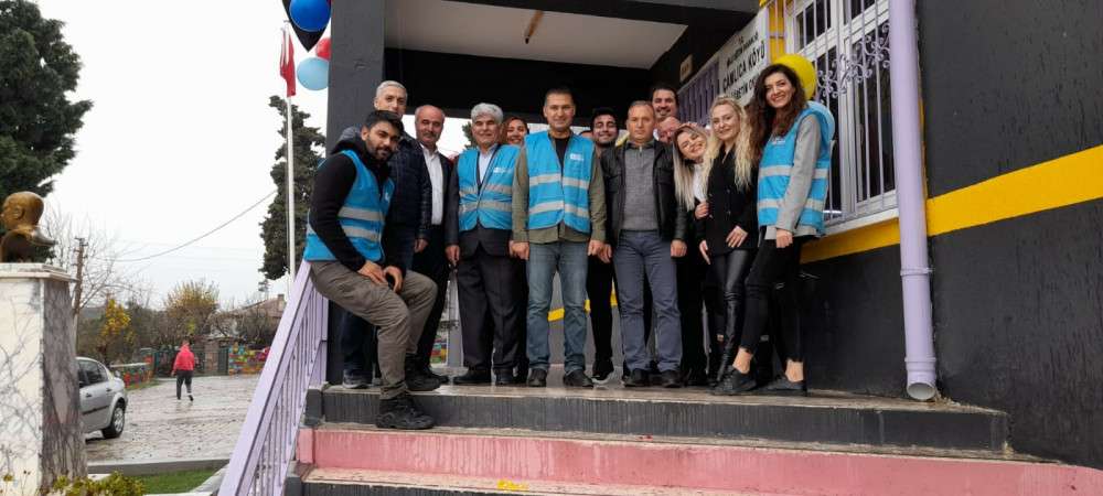 Umut Vagonu Gönüllüleri tarafından Köy Okulu Yenilendi