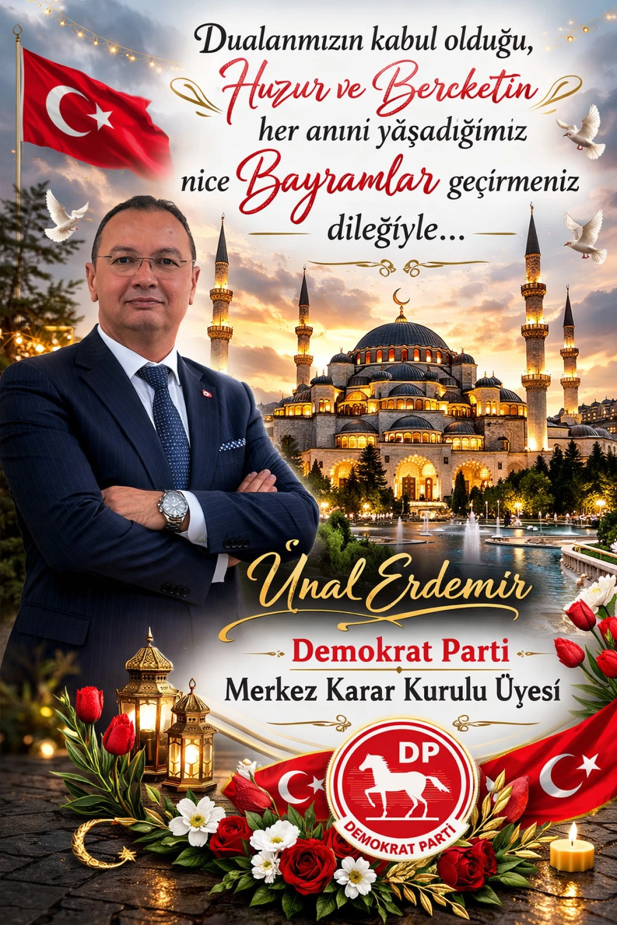 &Uuml;nal Erdemir&rsquo;den Bayram Mesajı